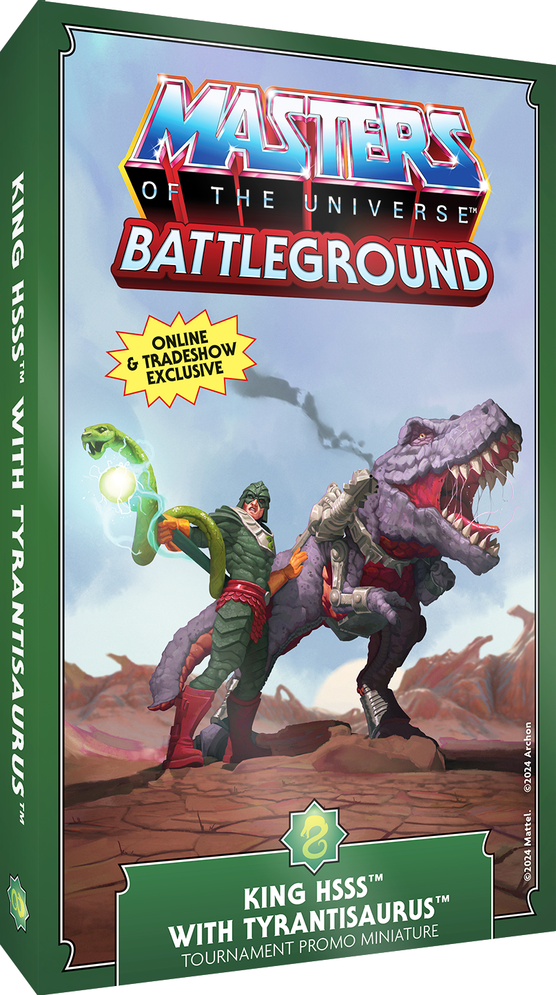 King Hsss with Tyrantisaurus King Hsss with Tyrantisaurus